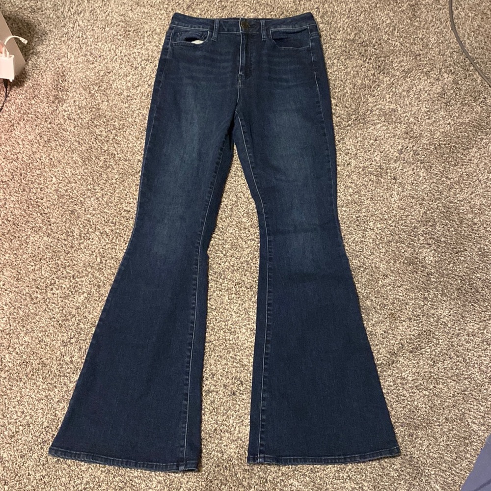 SO High Rise Flare Jeans